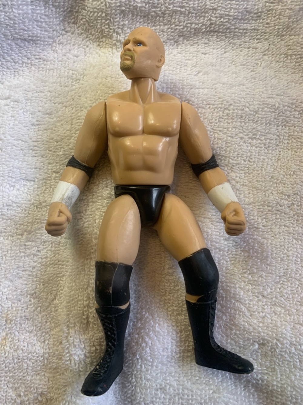 1997 Jakks WWF Stone Cold Steve Austin Slammers Series 1 Wrestling Action Figure